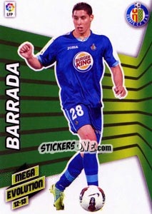 Sticker Barrada - Liga BBVA 2012-2013. Megacracks - Panini