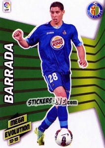 Sticker Barrada - Liga BBVA 2012-2013. Megacracks n. 390 - Panini
