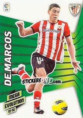 Sticker De Marcos - Liga BBVA 2012-2013. Megacracks - Panini