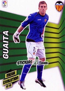 Sticker Guaita - Liga BBVA 2012-2013. Megacracks n. 393 - Panini