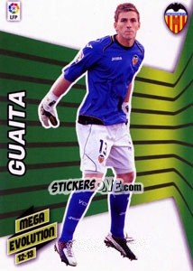 Sticker Guaita - Liga BBVA 2012-2013. Megacracks - Panini