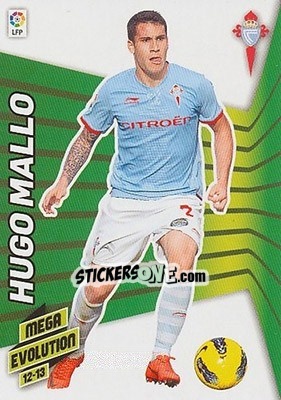 Sticker Hugo Mallo - Liga BBVA 2012-2013. Megacracks n. 394 - Panini