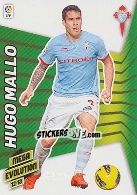 Sticker Hugo Mallo - Liga BBVA 2012-2013. Megacracks - Panini