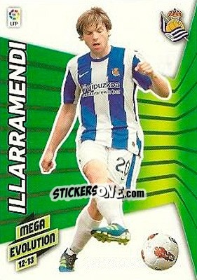 Sticker Illarramendi - Liga BBVA 2012-2013. Megacracks - Panini