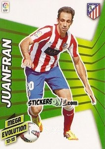 Sticker Juanfran - Liga BBVA 2012-2013. Megacracks n. 400 - Panini