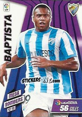 Sticker Baptista - Liga BBVA 2012-2013. Megacracks n. 406 - Panini