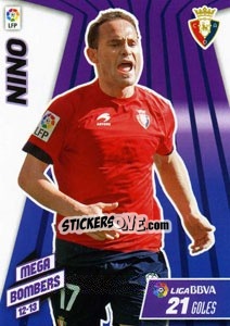Sticker Nino - Liga BBVA 2012-2013. Megacracks n. 417 - Panini