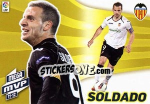 Cromo Soldado - Liga BBVA 2012-2013. Megacracks - Panini