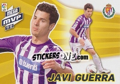 Figurina Javi Guerra - Liga BBVA 2012-2013. Megacracks - Panini