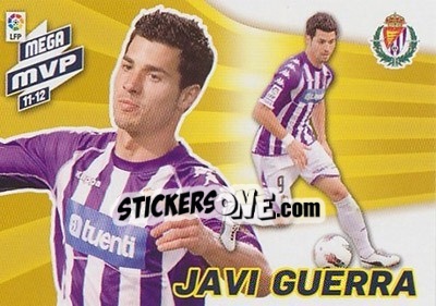Sticker Javi Guerra - Liga BBVA 2012-2013. Megacracks n. 440 - Panini