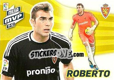 Sticker Roberto - Liga BBVA 2012-2013. Megacracks n. 441 - Panini