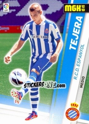 Sticker Tejera - Liga BBVA 2012-2013. Megacracks n. 443 - Panini