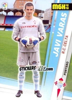 Sticker Javi Varas - Liga BBVA 2012-2013. Megacracks - Panini