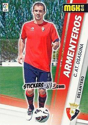 Sticker Armenteros - Liga BBVA 2012-2013. Megacracks - Panini