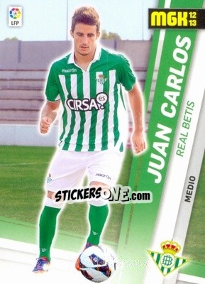 Sticker Juan Carlos - Liga BBVA 2012-2013. Megacracks n. 449 - Panini