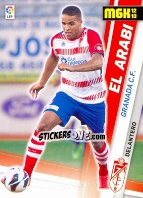 Figurina El Arabi - Liga BBVA 2012-2013. Megacracks - Panini