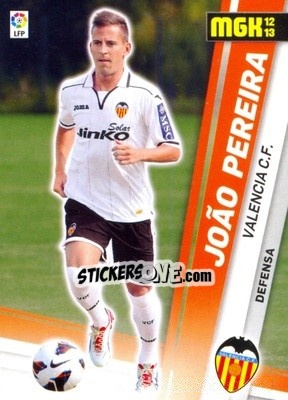 Sticker Joáo Pereira - Liga BBVA 2012-2013. Megacracks - Panini