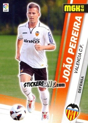 Sticker Joáo Pereira - Liga BBVA 2012-2013. Megacracks n. 452 - Panini