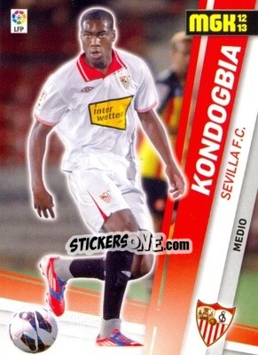 Sticker Kondogbia - Liga BBVA 2012-2013. Megacracks n. 455 - Panini