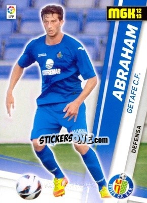 Sticker Abraham - Liga BBVA 2012-2013. Megacracks n. 456 - Panini