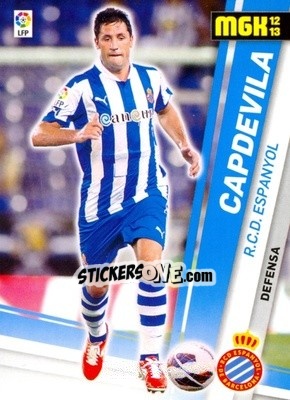 Sticker Capdevila - Liga BBVA 2012-2013. Megacracks - Panini