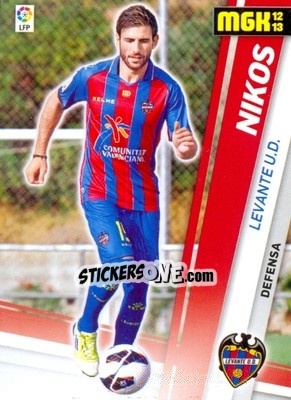 Sticker Nikos - Liga BBVA 2012-2013. Megacracks - Panini