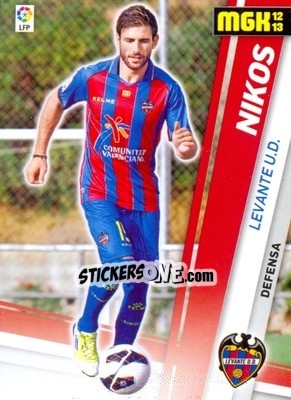 Sticker Nikos - Liga BBVA 2012-2013. Megacracks n. 461 - Panini