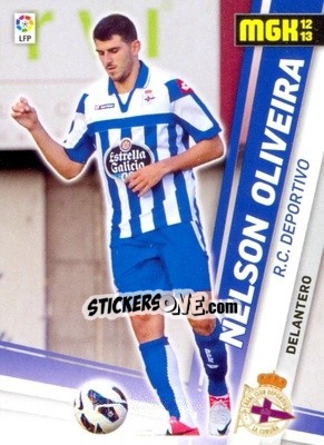 Sticker Nélson Oliveira - Liga BBVA 2012-2013. Megacracks - Panini