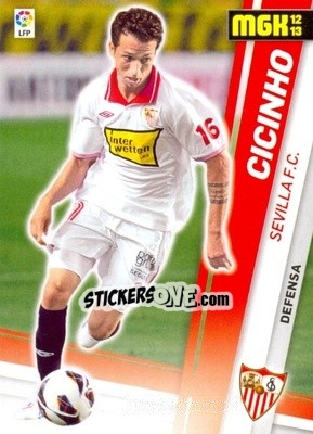 Sticker Cicinho - Liga BBVA 2012-2013. Megacracks n. 463 - Panini