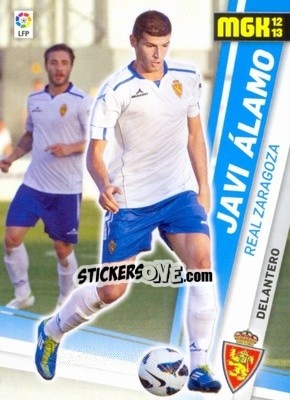 Sticker Javi Alamo - Liga BBVA 2012-2013. Megacracks n. 464 - Panini