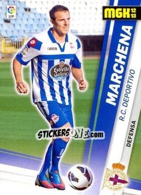 Sticker Marchena - Liga BBVA 2012-2013. Megacracks n. 466 - Panini