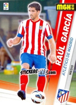 Sticker Raúl Garcia - Liga BBVA 2012-2013. Megacracks n. 468 - Panini