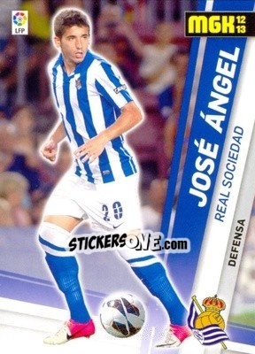 Sticker José Angel - Liga BBVA 2012-2013. Megacracks n. 475 - Panini