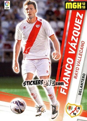 Sticker Franco Vazquez - Liga BBVA 2012-2013. Megacracks - Panini