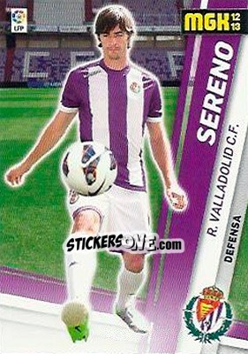 Cromo Sereno - Liga BBVA 2012-2013. Megacracks - Panini