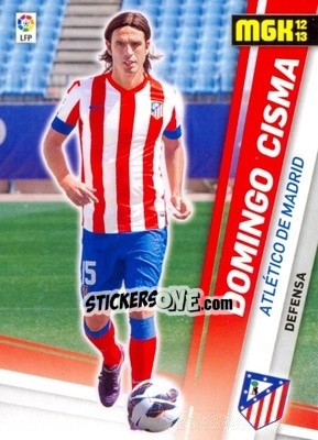 Figurina Domingo Cisma - Liga BBVA 2012-2013. Megacracks - Panini