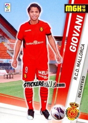 Sticker Giovani Dos Santos - Liga BBVA 2012-2013. Megacracks n. 501 - Panini