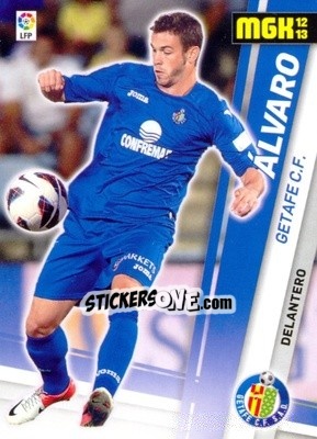Sticker Álvaro - Liga BBVA 2012-2013. Megacracks n. 503 - Panini