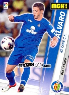 Cromo Álvaro - Liga BBVA 2012-2013. Megacracks - Panini