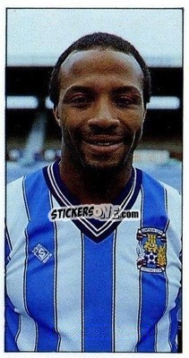 Cromo Cyrille Regis - Football Candy Sticks 1987-1988
 n. 6 - Bassett & Co.
