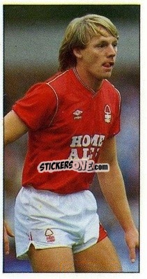 Sticker Stuart Pearce - Football Candy Sticks 1987-1988
 n. 27 - Bassett & Co.
