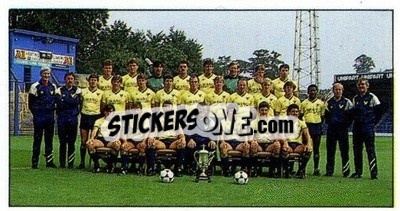 Figurina Team - Football Candy Sticks 1987-1988
 n. 28 - Bassett & Co.
