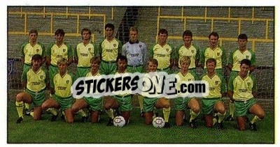 Sticker Team - Football Candy Sticks 1987-1988
 n. 25 - Bassett & Co.
