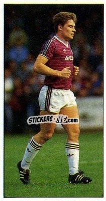 Sticker Tony Cottee - Football Candy Sticks 1987-1988
 n. 40 - Bassett & Co.
