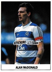 Sticker Alan McDonald - Soccer 1989-1990
 - THE SUN