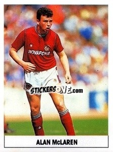 Sticker Alan McLaren - Soccer 1989-1990
 - THE SUN
