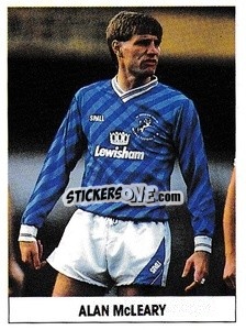 Sticker Alan McLeary - Soccer 1989-1990
 n. 178 - THE SUN
