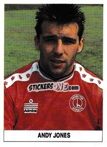 Sticker Andy Jones - Soccer 1989-1990
 - THE SUN