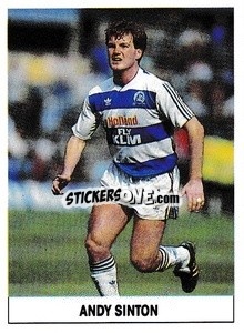 Sticker Andy Sinton - Soccer 1989-1990
 - THE SUN