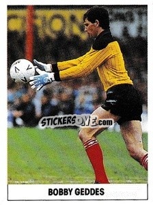 Cromo Bobby Geddes - Soccer 1989-1990
 - THE SUN